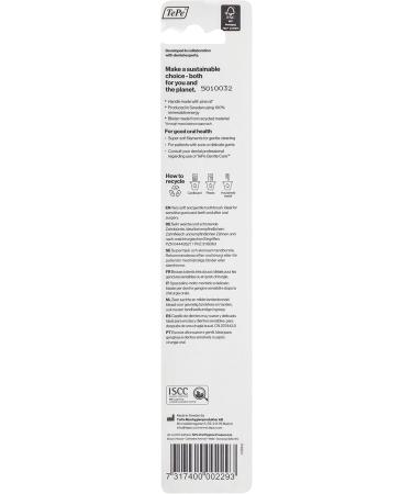 TEPE Special Toothbrush Gentle Care - Soft Bristle Brush for Sensitive Gums (Pack of 2) | International Shipping Available - Buy Online on GoSupps.com