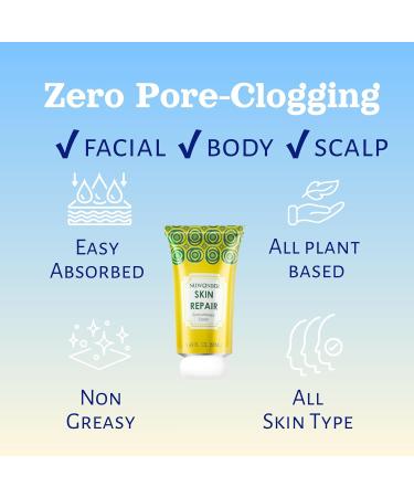 Natural SKIN REPAIR. Clinically tested Aromatherapy. Powerful Essential Oil. Eczema Dermatitis Diaper rash and Sensitive skin. For all skin types. Hypoallergenic Vegan Paraben Free. 50ML TUBE Tube 50ml - Buy Online on GoSupps.com