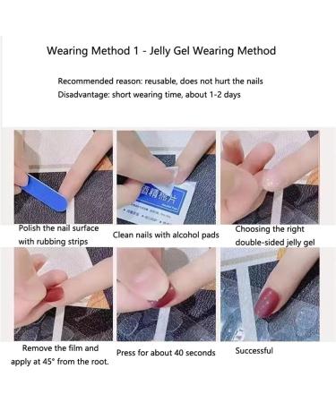 KEMKEY Removable Wearable Handmade Nail Art Pieces(Large) 1 count (Pack of 1) - Buy Online on GoSupps.com