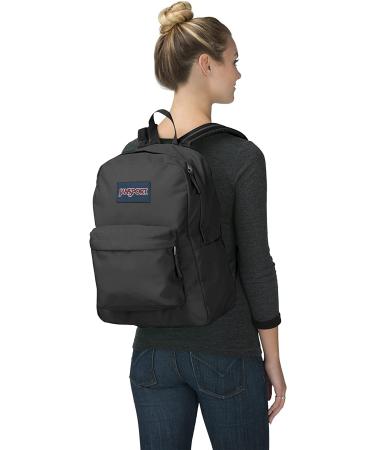JanSport SuperBreak One Backpack - Lightweight School Bookbag Black - Buy Online on GoSupps.com