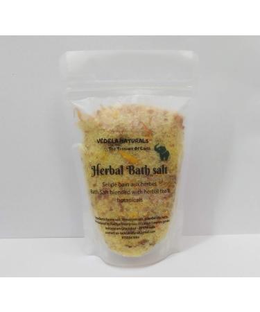 Lemon & Ylang Ylang Bath Salt | Bath Salt 300grm | Bath Salt Blended with Herbs sea Salt & Pink Salt | Bath Salt | Bath Salt for Women | 300grm
