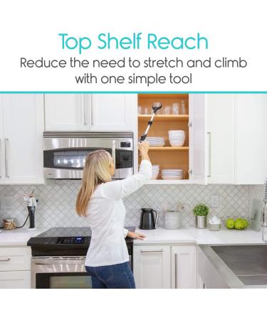 Vive Folding Reacher Grabber 32 Inch - Heavy Duty Mobility Grip Hand Aid - Buy Online on GoSupps.com