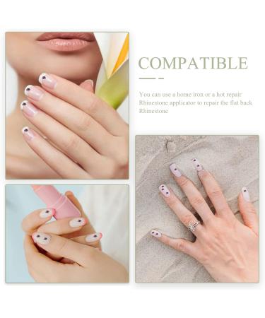 SEWACC Wedding Stickers 1 Bag 3D Nail Art Rhinestones Nail Crystals Gems Nail Jewelry Nail Diamonds Glass Flatbacks Manicures Nail Art Supplies () Nail Accessories - Buy Online on GoSupps.com