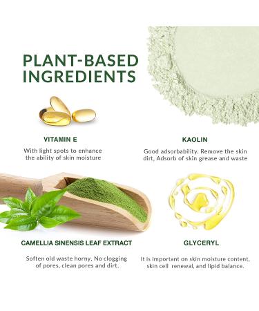 Green Tea Deep Cleanse Mask Stick - 2 Pack | Pore Cleansing, Blackhead Removal, and Skin Brightening | Suitable for All Skin Types - Buy Online on GoSupps.com