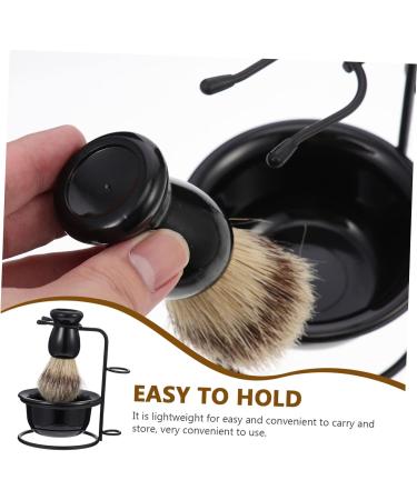 3 Sets Beard Care Kit | Wear-Resistant Beard Brush & Shaving Cup | Men's Shaving Accessories for Home Use - Buy Online on GoSupps.com