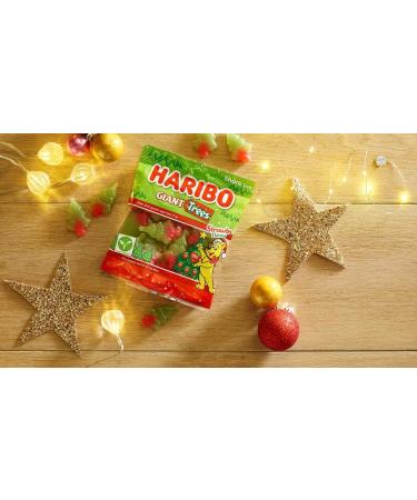 Giant Christmas Trees Jelly Sweets - Tasty Vegetarian Jelly Retro Sweets in Bulk Share Bag Pack of 6 x 160g. Great Birthday Gift for Kids Party Bag Fillers Sweets Hamper Movie Night with Card. - Buy Online on GoSupps.com