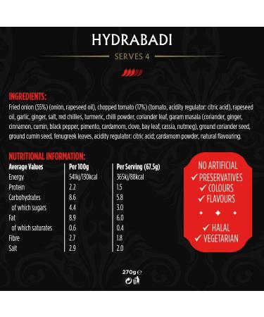 Aagrah Tarka Indian Curry Cooking Sauces Gift Box - Karahi Achari and Hydrabadi - Authentic Restaurant Recipes - 3 x 270g - Each Jar Serves 3-4 - Buy Online on GoSupps.com