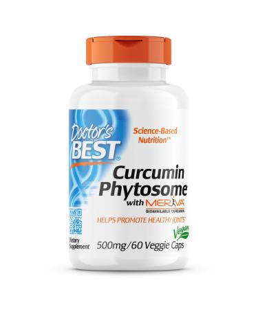 Doctor's Best Curcumin Phytosome with Meriva 500 mg 60 Veggie Caps