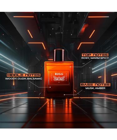 JP BU-GG Syntax Perfume for Men | 100 ml | Long Lasting EDP Perfume | Rosy Woody Oudh & Amber Scent | Ideal Gift For Men | Fragrance Spray | Eau De Parfum - Buy Online on GoSupps.com