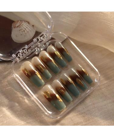 Temperament-enhancing manicure blooming and gradual change white temperament in autumn and winter hand-wearing armor picking up explosions in the evening.(S) - Buy Online on GoSupps.com