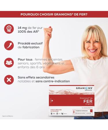 GRANIONS DE FER - 30 ampoules 30 unit (Lot de 1) FER ampoules - Buy Online on GoSupps.com