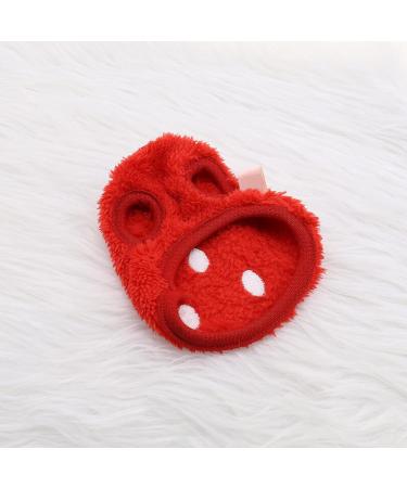 2PCS Strawberry Guinea Pig Winter Apparel Coats - Small Pet Warm Costumes for Rabbits, Ferrets, Chinchillas, Kittens - 3XS - Buy Online on GoSupps.com