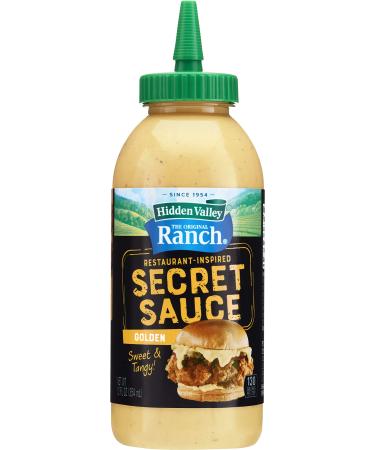 Hidden Valley The Original Ranch Secret Sauce, Golden  Restaurant Inspired Secret Sauce, Sweet and Tangy, 12 Fluid Ounces