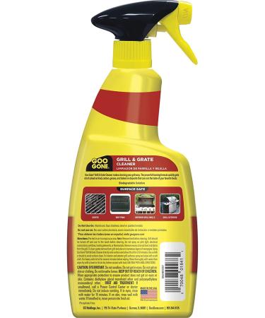 Goo Gone Grill and Grate Cleaner - 24 Fl Oz - Cleans Cooking Grates and Racks - Buy Online on GoSupps.com