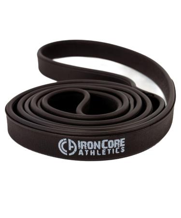 Premium Exercise Bands - Ultra Durable Non-Slip Comfort-Edge Resistance - Tested Over 30K Pulls - Three #3 Black - 30 - 50lb