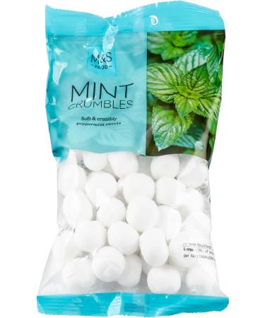 M&S Mint Crumbles Soft & Crumbly Peppermint Sweets Vegetarian - 3 x 178g - Buy Online on GoSupps.com