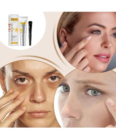  JINGLING JINGLING Firming Eye Cream - 20 ml - Moisturizing Eye Lotion - With Brush - Moisturizing Eye Cream - Anti-Puffiness - For Women Mothers and Friends - Buy Online on GoSupps.com