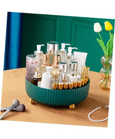  FRCOLOR FRCOLOR Cosmetic Storage Box Palettes in Sink Jewelry Tray Round Rotating Makeup Tray Household Organizer Compartment Fruit Storage Box - Buy Online on GoSupps.com