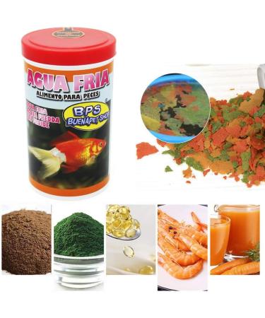 BPS Complete Fish Food for Cold Water Balanced Aquarium Ornamental Fish 1000ml (Model 2: 160g) BPS-4063 - Buy Online on GoSupps.com