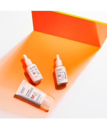 Korff 365 Protection Tinted Face Serum SPF 50+ Very High Sun Protection 8-Hour Hydration Fluid and Even Texture Water Resistant Fragrance-Free 30ml Pack - Buy Online on GoSupps.com