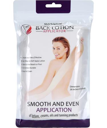 Slick Back Lotion Applicator - Easy and Even Application for Lotions, Creams, and Sunscreen - Buy Online on GoSupps.com