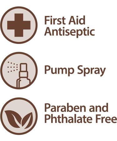(3 Pack) Globe Hydrogen Peroxide 3% First Aid Antiseptic Spray 2 Fl. Oz - Convenient Pump Bottle - Buy Online on GoSupps.com