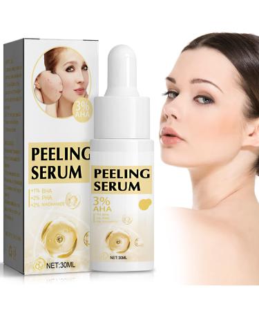 Chemical Peel for Face at Home  3% AHA 40% Citric Acid Peeling Serum  Acne Treatment for Face  Professional Grade Chemical Face Peel for Dark Skin  Dark Spots  Wrinkles  Fine Lines  Acne Spot