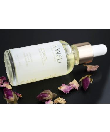 Retinol Serum 2.5% - Anti-Aging Vitamin C & Hyaluronic Acid - Vegan Cruelty-Free Reef Safe - 30ml - Buy Online on GoSupps.com