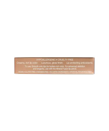 Mineral Fusion Pomegranate Lipstick Butter - 0.06 oz | Hydrating, Colorful, Natural Makeup - Buy Online on GoSupps.com