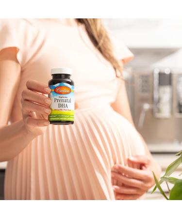 Carlson - Vegetarian Prenatal DHA, 500 mg DHA, Plant Based, Sustainably Sourced from Algae, Prenatal Support, Fetal Development, 60 Softgels - Buy Online on GoSupps.com