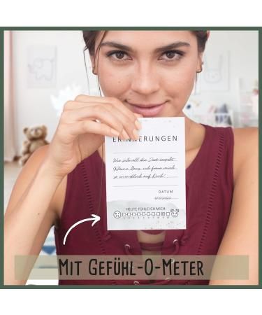Snapmee Milestone Cards for Pregnancy - Emotion-O-Meter for Girls - A6 Weekly & Monthly Tracking - Buy Online on GoSupps.com
