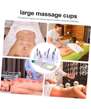 Healifty Hajamat Set - Rubber Anti-Body Suction Cup Kit for Home Acupuncture & Cupping Therapy - Multi-Functional Women's Health Relief Accessories - Buy Online on GoSupps.com