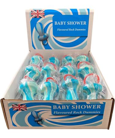 Baby Shower 20Pcs Baby Shower Candy Floss Favours Dummies With Display Box Pink Sweets Candy Box for Baby Shower Decoration