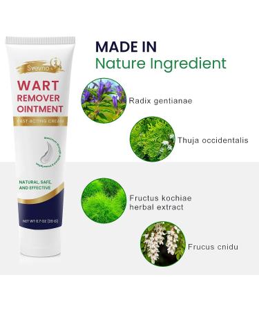 Svevno WartOff Instant Blemish Removal Cream - Effective Wart, Corn & Callus Remover - 1PC - Buy Online on GoSupps.com