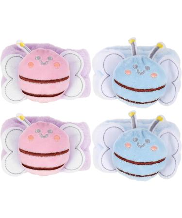 FOMIYES 20 Pcs Face Wash Wristband Elastic Hair Ties Face Washing Wristbands Elastic Hair Bands Elastic Headband Home Supply Towel Wristbands for Washing Face Wash Arm Spa Flannel Armband - Buy Online on GoSupps.com