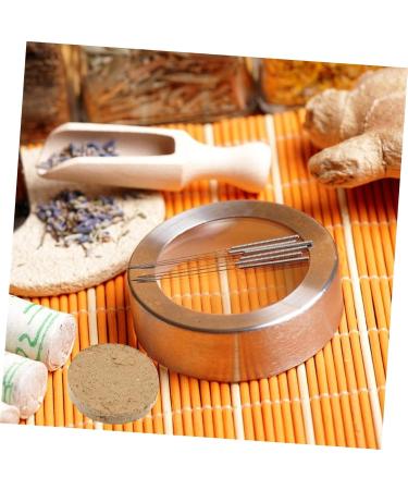 Buy SOLUSTRE 80 Pcs Moxa Cake Herbal Stickers - Natural & Effective Tool | 5x2x2 cm | International Shipping Available - Buy Online on GoSupps.com