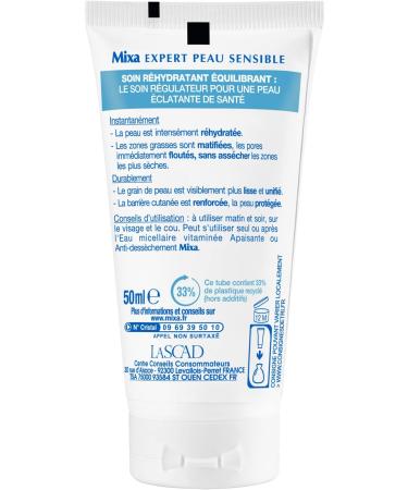Mixa Expert Sensitive Skin - Balancing Rehydrating Care with Oat Extract + Regulating Copper - 50 ml - Buy Online on GoSupps.com