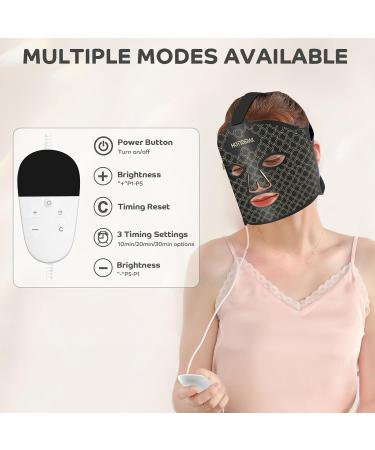 Hottoerak Red Light for Face upgrade 850nm Near-Infrared Light & 660nm Red Light Professional Red Light Lamp at Home Gray - Buy Online on GoSupps.com