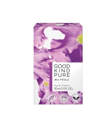 Iris Petals Eau de Toilette Spray - Woody Floral Fragrance - A blend of Nectarine Blossom & Soft Amber Woods - Clean Vegan & Long-Lasting Formula - 1.0 Fl Oz (Pack of 2) 1 Fl Oz (Pack of 2) - Buy Online on GoSupps.com
