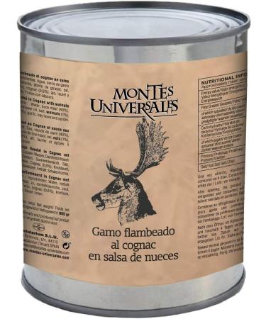 Montes Universales Daim flambé with Cognac and walnut sauce 800g