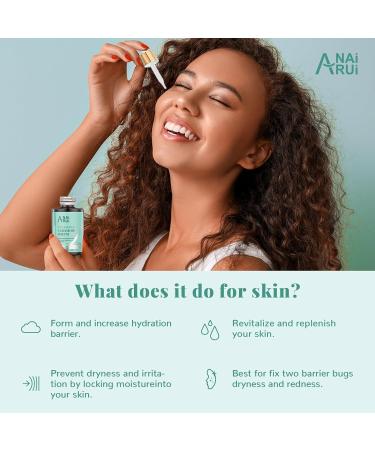 ANAiRUi Ceramide Serum to Hydrate Moisture and Plump Skin for Normal to Dry Skin with Ceramide-3 and Hyaluronic Acid Skin Barrier Repair Anti-Aging Serum for Face 30ml Ceramide Face Serum - Buy Online on GoSupps.com