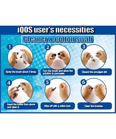 Buy COSnu iQOS Cotton Swabs - 200 pcs Cleaning Sticks - Perfect for eCommerce & International Shipping - Buy Online on GoSupps.com