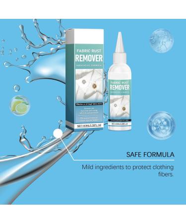 Fabric Rust Remover Easy to Use Rust Stain Eliminating for Fabrics 100ml Mild and Effective Cleaner 3PCS - Buy Online on GoSupps.com