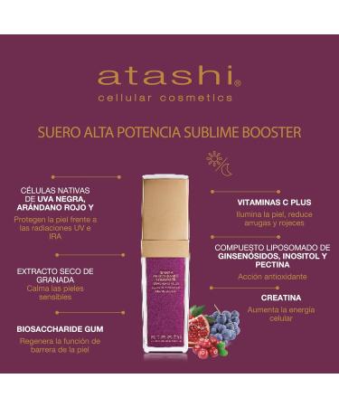 atashi Cellular Antioxidant Skin Defense Suero Vitamina C Plus 30 Ml - Buy Online on GoSupps.com