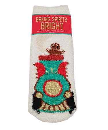 Bath & Body Works Baking Spirits Bright Gingerbread Shea Infused Socks Multi One size