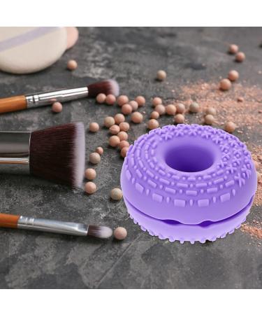 Beavorty Makeup Brush Cleaner & Sponge Cleaning Pad - Eye Protection Purple - Perfect for All Cosmetics - Buy Online on GoSupps.com