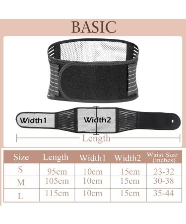 Buy Gopaw Lumbar Spine Turmalin Self-Heating Back Support Belt | Pain Relief Magnetic Therapy - International Shipping - Buy Online on GoSupps.com