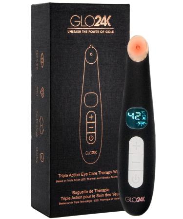 GLO24K Eye Care Beauty Massager. for Radiant  Beautiful Skin Around The Eyes.