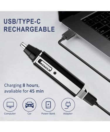 Yuehuam 4 in 1 Men's Grooming Kit - Rechargeable Beard Trimmer Electric Razor & Hair Remover for Eyebrows Ears & Nose - Buy Internationally - Buy Online on GoSupps.com