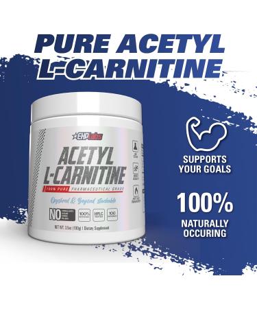EHP Labs Acetyl L Carnitine Powder - 3.5 Oz. - Buy Online on GoSupps.com